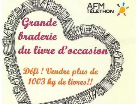 Grande braderie du livre d'occasion