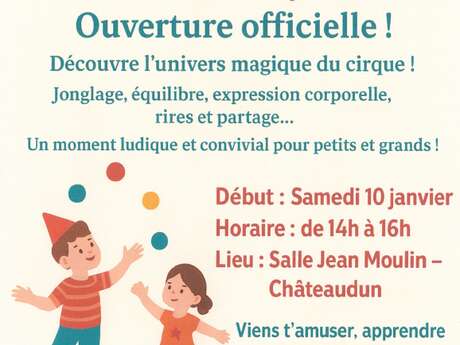 Atelier d'initiation au cirque