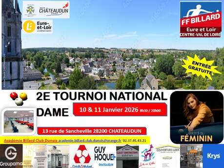 Tournoi national féminin de billard français