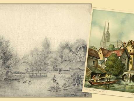 Exposition : Chartres au fil de l'Eure, ponts moulins et lavoirs