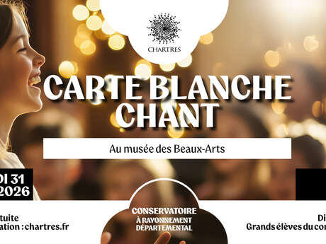 Carte blanche de chant du Conservatoire