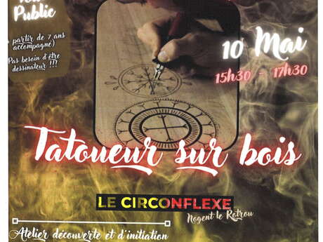 Tatoueur sur bois