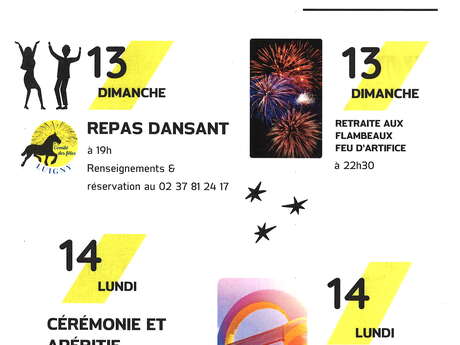 Fête nationale 13 & 14 juillet