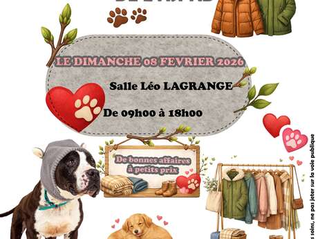 Grande braderie de vêtements de l'ASPAD