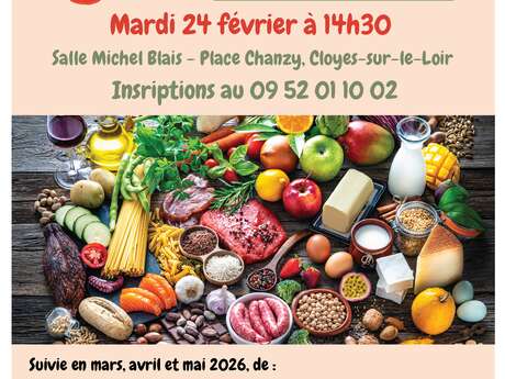 Conférence - Mon alimentation et moi
