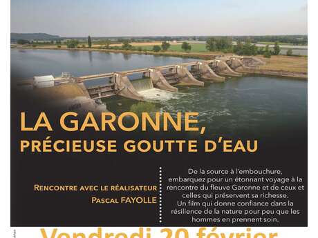 Document Terre - La Garonne, précieuse goutte d'eau