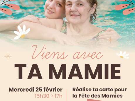 Atelier cartes pour la fête des grand-mères