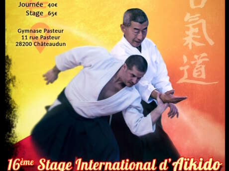 16e stage international d'aïkido avec Shoji Seki