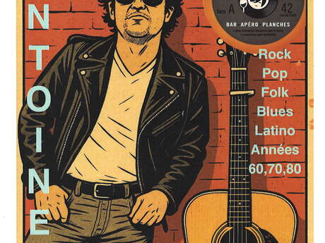 Antoine en concert - Pop rock 60'70'