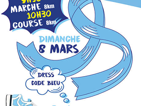 Course & marche pour Mars Bleu