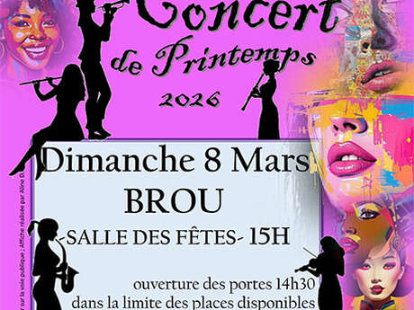 Concert de printemps de l'Harmonie de Brou
