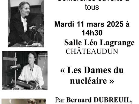 Conférence sur Les dames du nucléaires