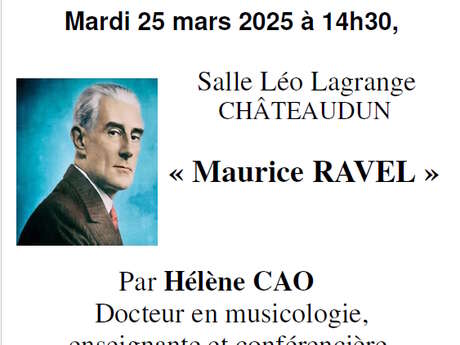 Conférence sur Maurice Ravel