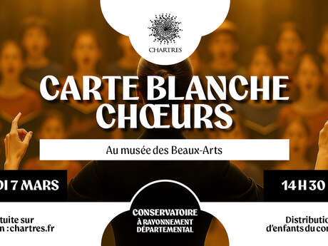 Carte blanche des chœurs du Conservatoire