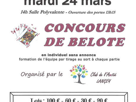 Concours de belote