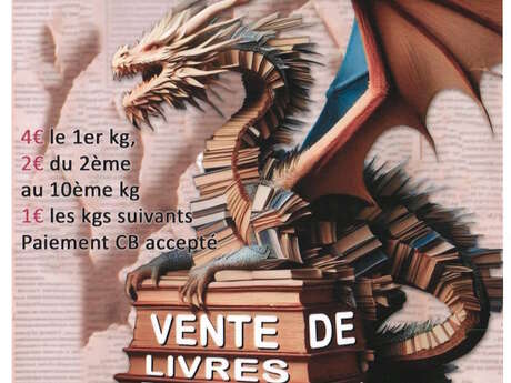 Vente de livres d'occasion au kg