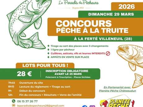Concours de pêche à la truite