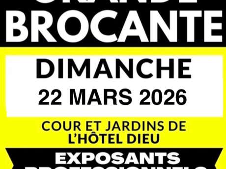Grande brocante de la Maison des Brocanteurs