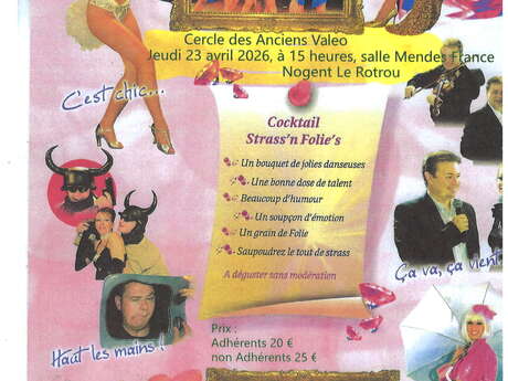 Cocktail Srass'n Folie's - Organisé par le cercle des anciens de Valéo