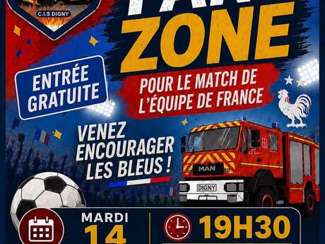 Fan Zone - Demi-finale Coupe du monde de Football