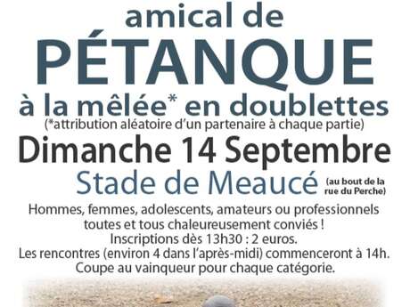 Tournoi de pétanque