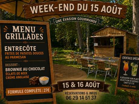 Évasion gourmande - Repas grillades