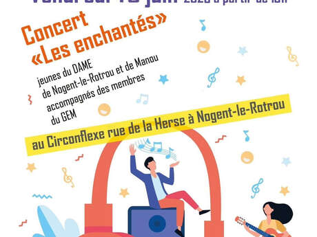 Fête de la Musique I Concert au Circonflexe "Les Enchantés"