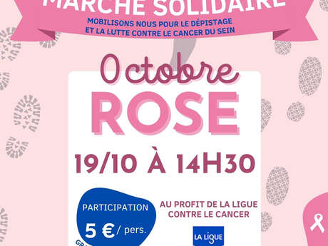 Marche solidaire Octobre rose