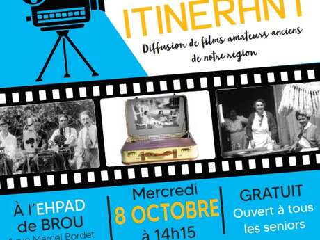 Séance de cinéma itinérant pour la Semaine Bleue
