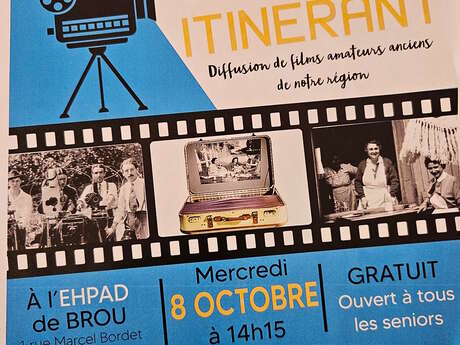 Séance de cinéma itinérant pour la Semaine Bleue