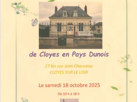Portes ouvertes de la la Société d'Histoire et Généalogie de Cloyes