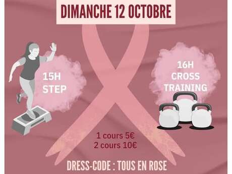 Cours sportifs pour Octobre rose