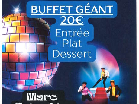 Buffet géant avec animation au Val Fleuri