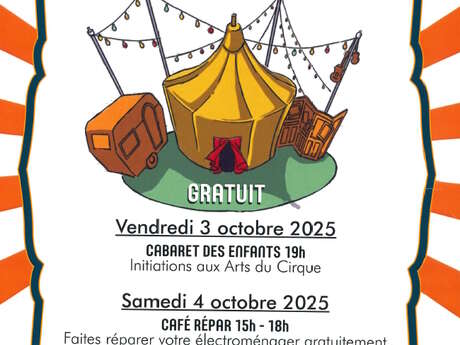 Un chapiteau chez vous : cirque, concert, cafe répar