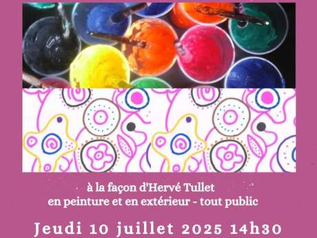 ATELIER - Petit champs de fleurs