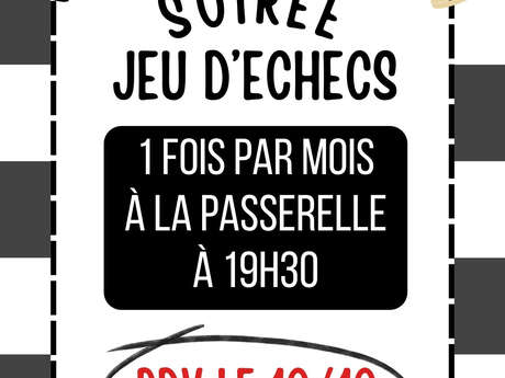 Soirée Jeu d'échecs