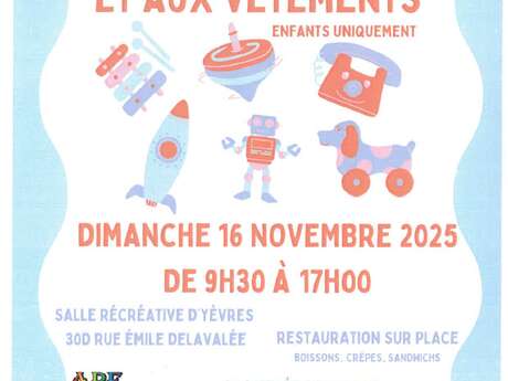Bourse aux jouets et vêtements enfants