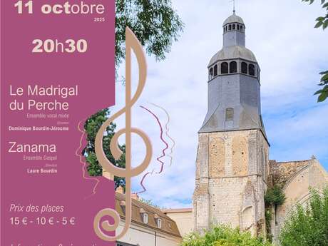 Concert Le Madrigal du Perche et Zanama