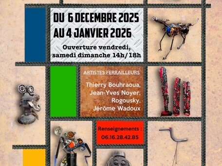 Exposition de sculpteurs sur métal