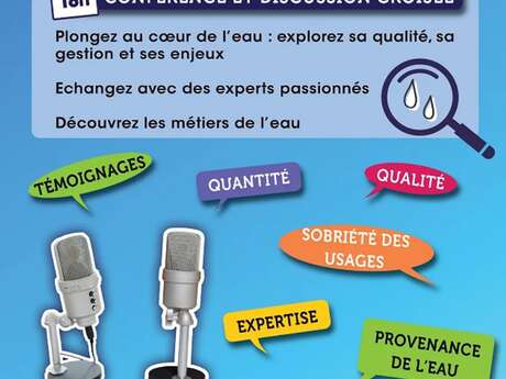 Conférence et débat autour des enjeux de l'eau
