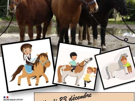 A la découverte du poney avec le Centre Equestre Dunois