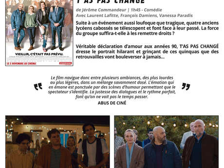 Ciné Off - T'as pas changé