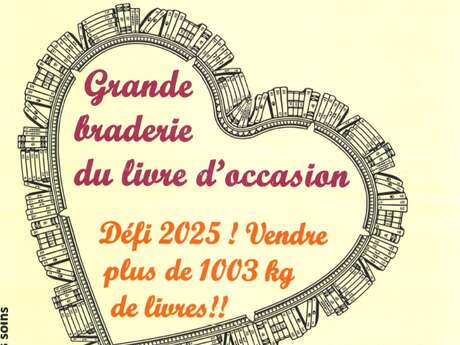 Grande braderie du livre d'occasion