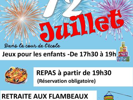 FEU D'ARTIFICE ET BAL POPULAIRE - Chassant FEU D'ARTIFICE ET BAL POPULAIRE - Chassant