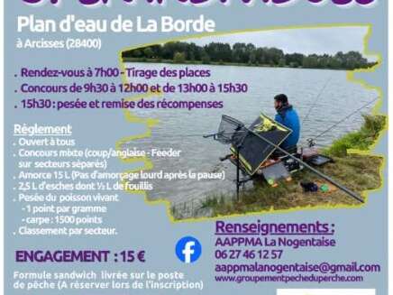 Concours de pêche - Open Individuel