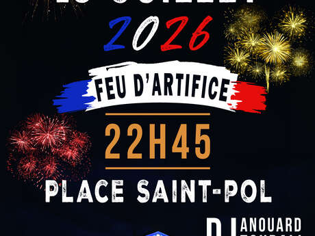 Fête Nationale 2026 - Feu d’artifice