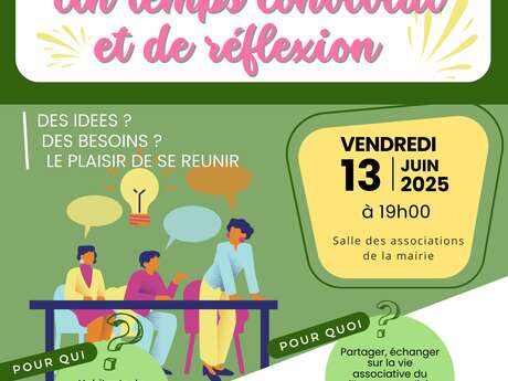 Un temps convivial et de réflexion