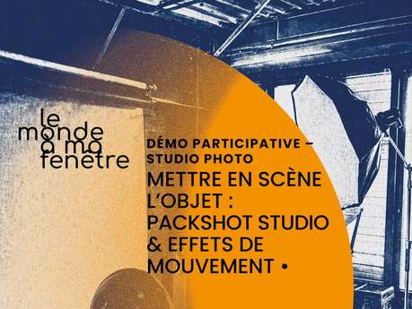 Atelier : mettre en scène l'objet, démo-participative studio photo