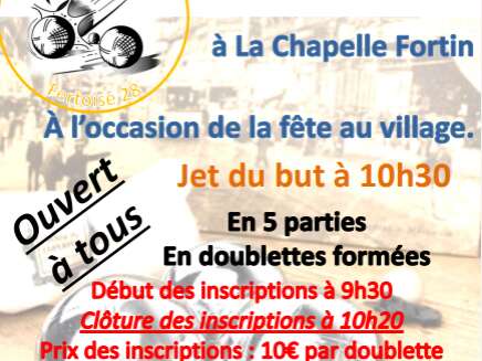 Concours de Pétanque