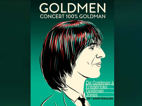 Concert : GOLDMEN TRIBUTE 100% Goldman à Frédéricks Goldman Jones